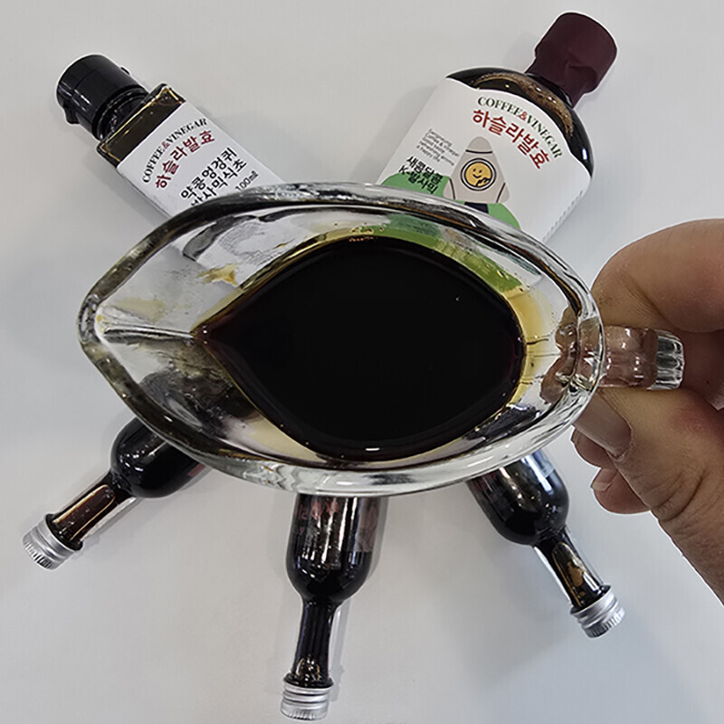 강릉팜,하슬라 전통자연발효 발사믹식초 3종 50ml*3병 비니거 비네거