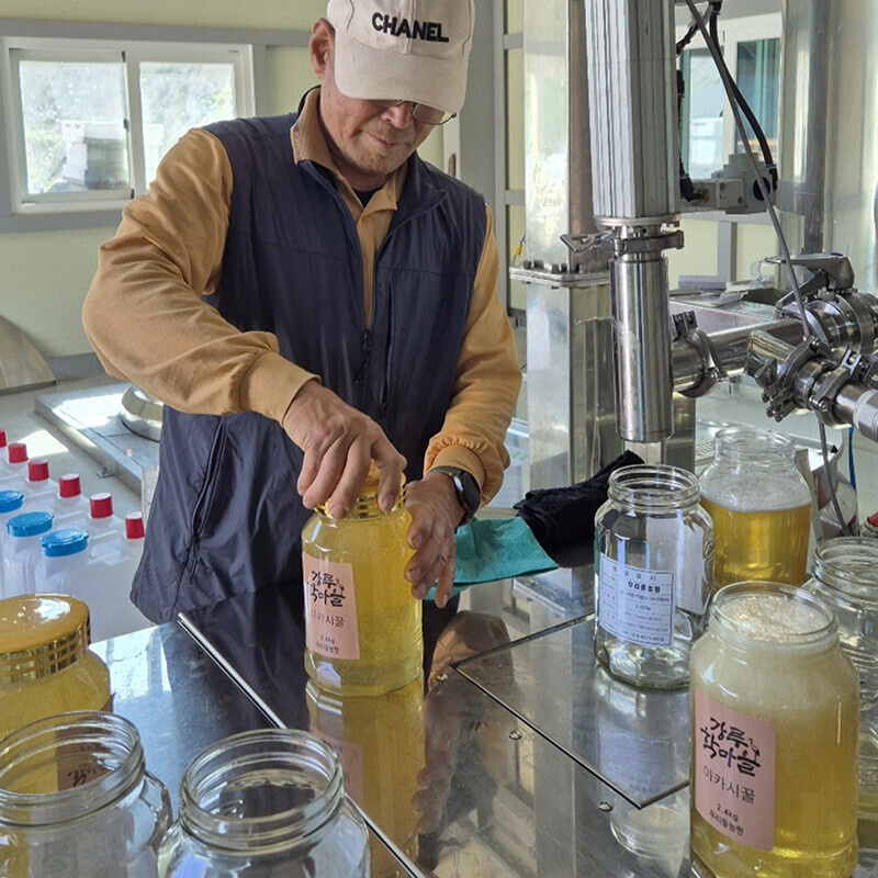 강릉팜,우리들 천연 야생화꿀 2.4kg 100% 자연꿀 천연꿀 잡화꿀 산지직송