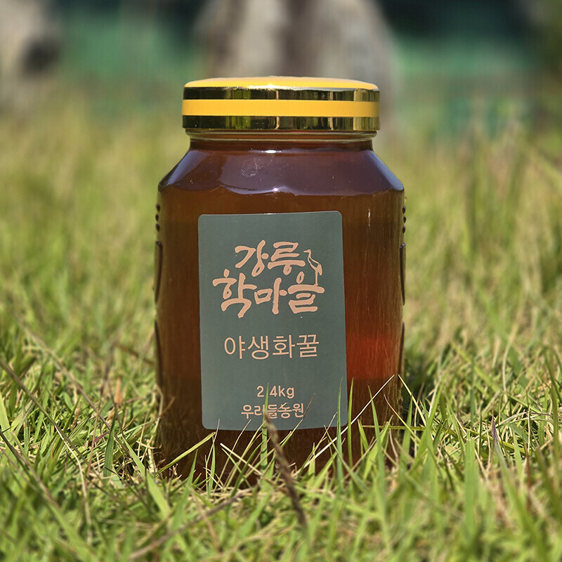강릉팜,우리들 천연 야생화꿀 2.4kg 100% 자연꿀 천연꿀 잡화꿀 산지직송