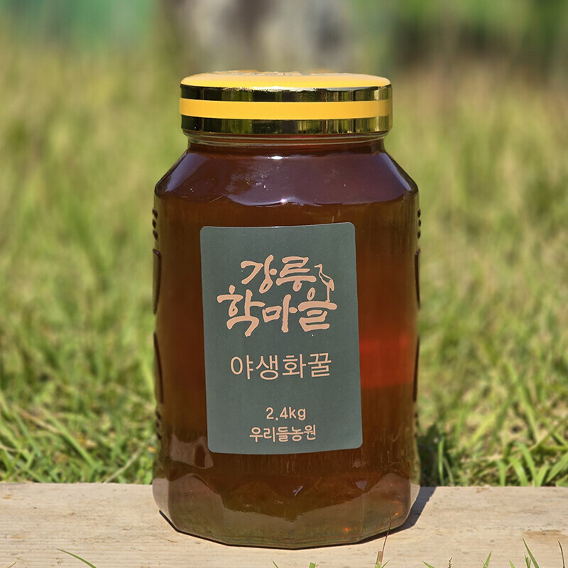 강릉팜,우리들 천연 야생화꿀 2.4kg 100% 자연꿀 천연꿀 잡화꿀 산지직송