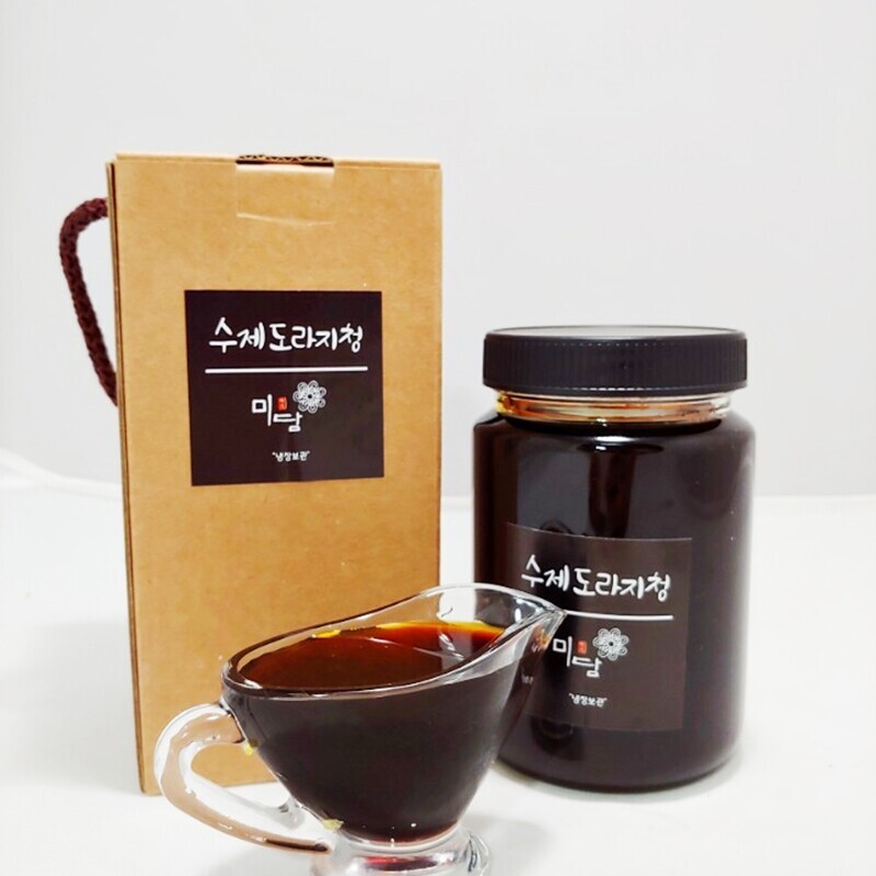 강릉팜,G-MIDAM 강릉미담 도라지청 400ml 달콤 쌈싸름 환절기 선물