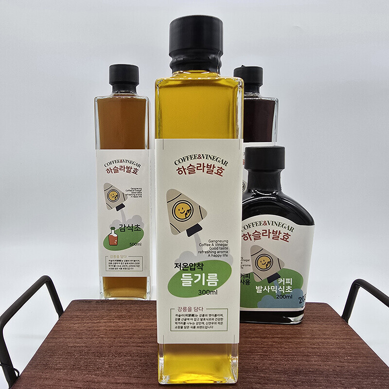 강릉팜,하슬라 들기름 저온압착 강릉 직접 재배 고소한 국내산들기름 300ml