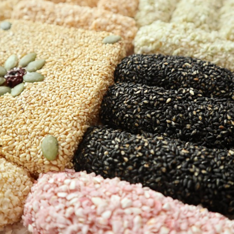 강릉팜,무진장한과 강릉사천 수제조청한과 선물세트 3단 꽃수담1호 고급보자기