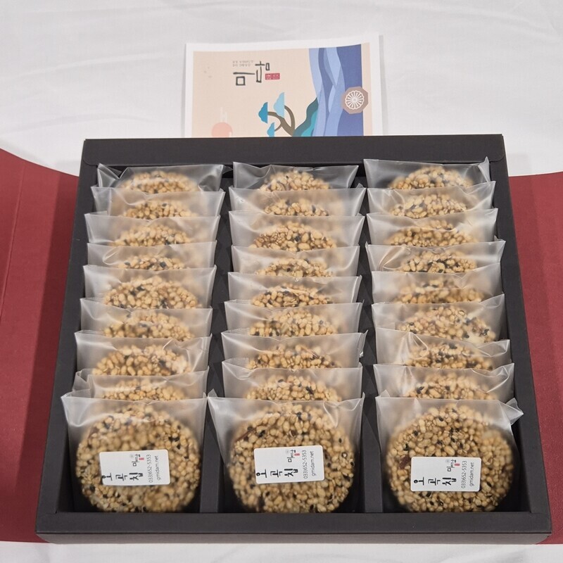 강릉팜,G-MIDAM 강릉미담 강릉팜 오곡한과 선물-27호(오곡곡물한과 - 27개入)