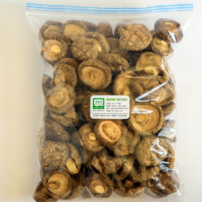 강릉팜,광표고 말린 표고버섯 무농약 친환경 건표고버섯 180g 상품 * 3개