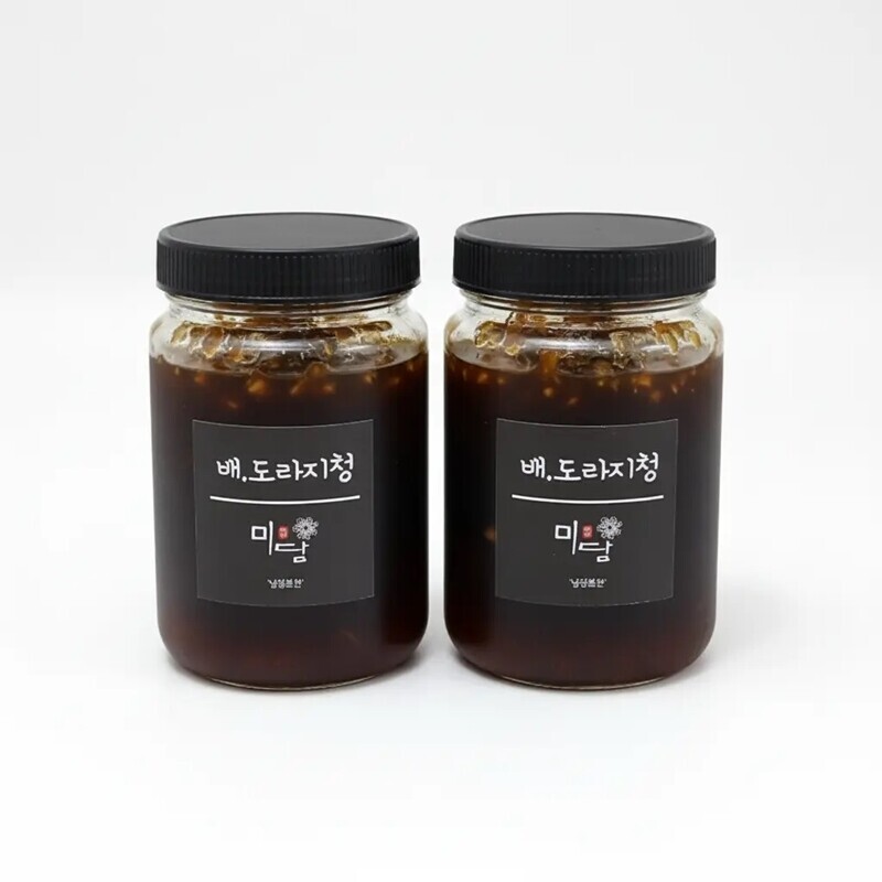 강릉팜,G-MIDAM 강릉팜 배도라지청 배와 도라지의 만남 시원한청 * 2개