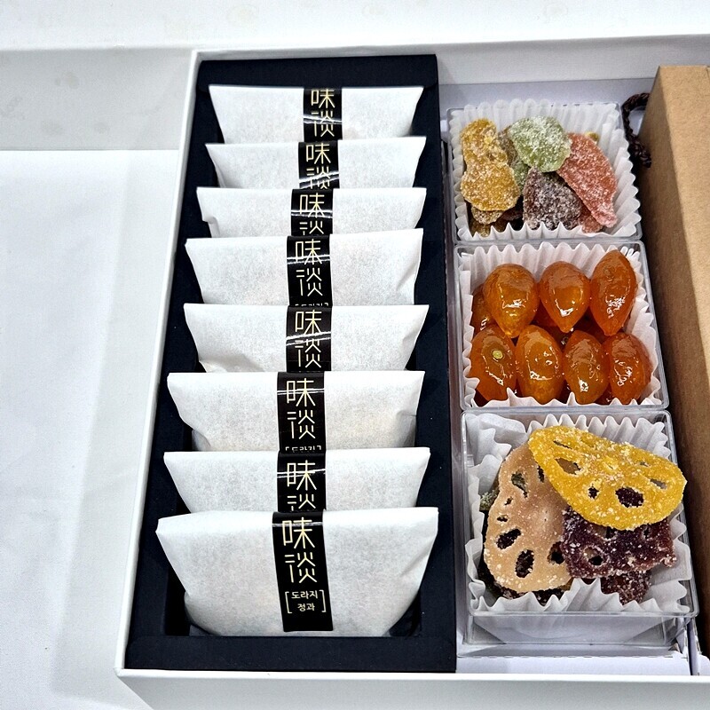 강릉팜,G-MIDAM 강릉미담 (강릉팜 미담종합 26-생강청&정과셑)▶무료배송◀ 콩고물도라지정과 생강,금귤,연근정과 생강청,오곡칩품위있는 명절선물 무보님 은사님 사돈