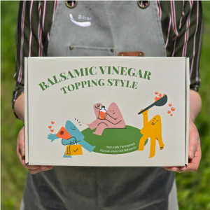 하슬라 자연발효 발사믹식초 200ml 2종선물세트 사과 산사보리 약콩엉겅퀴 커피