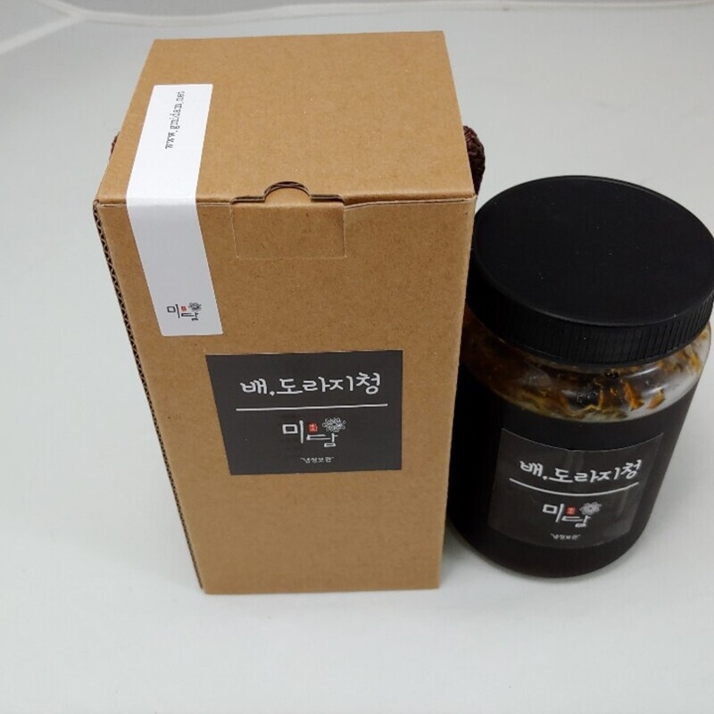 강릉팜,G-MIDAM 배도라지청 "400ml*1병" 배와 도라지의 만남 시원한
