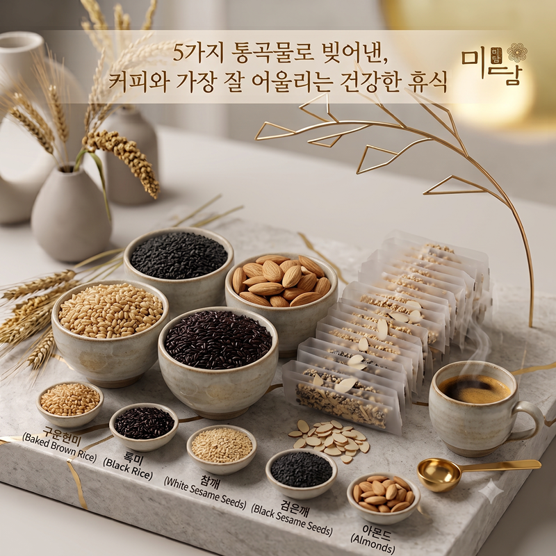 강릉팜,G-MIDAM 강릉미담 실속 오곡도라지9.8