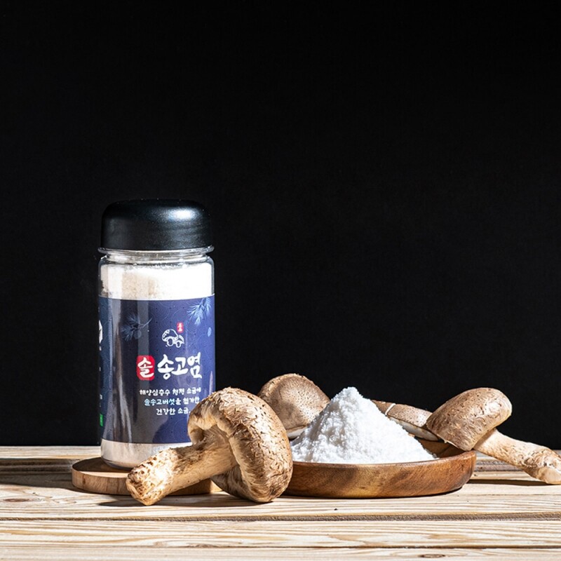 강릉팜,솔송고염 버섯소금 330g 2병